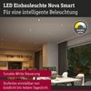 LED Einbauleuchte Nova Coin rund 84mm 50° Tunable White 3x6W 3x530lm 230V Eisen gebürstet Aluminium Bild 2