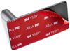SO-TECH® Handtuchhalter Selbstklebende Hakenleiste TALIDA 435 - 735 mm, aus Edelstahl mit 3 S-Haken Bild 2