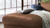 KAWOLA Sofa LOLA Ecksofa Leder braun mit motorischer Relaxfunktion Recamiere links 82 x 178 x 233 cm Bild 4