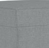 vidaXL Fußhocker Hellgrau 60 x 50 x 41 cm Stoff [349263] Bild 5