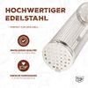 eluno Grillkörbe 2er Set aus Edelstahl, ca. 46 x 8,5 x 8,5 cm (B/H/T) Bild 5