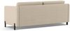 Micadoni Schlafsofa Gloria 2-Sitzer Strukturierter Stoff Beige 205x140 Bild 3