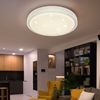 LED Deckenlampe, Sternenhimmel, CCT, weiß, D 40 cm Bild 5