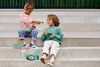 Mepal 'Campus' Lunch-Set mit Pop-up Trinkflasche & Lunch Box, Kunststoff Forest Friends, 400 ml / 750 ml Bild 4