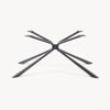 Tischgestell Havosanlurg Stahl 160x70x72 cm Schwarz [en. casa] Bild 3