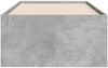 vidaXL Tagesbett mit Schubladen ohne Matratze Betongrau 100x200 cm 3280870 Bild 5