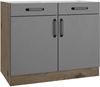 wiho Küchen Unterschrank Elba Breite 100 cm Bild 2