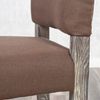 LebensWohnArt Stuhl Stuhl NEW RETRO mit Stoffbezug Seal-Brown Bild 4
