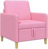 vidaXL Sofa mit Stauraum Rosa 72 x 78 x 87 cm Polyester 42036875 Bild 2