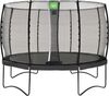 EXIT Trampolin Allure Classic Ø 366 cm Schwarz mit Sicherheitsnetz Bild 4