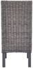 vidaXL Esszimmerstühle 2 Stk. Braun Kubu-Rattan und Mahagoniholz 246655 Bild 5