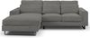 Ecksofa (B/H/T: 276x91x183 cm) in Grau Bild 2