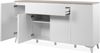 Finori Bertrix 51A Sideboard, Dekor Sandstein / weiß | Sideboard für Wohnzimmer | Maß: B x H x T ca. 177 x 92 x 40 cm | Sideboard mit 4 Türen und 1 Schubkasten Bild 3