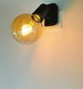 TRANGO LED Steckdosenleuchte, 11-059A LED Steckerleuchte inkl. 1x 4 Watt 2500K Gold warmweiß E27 LED Leuchtmittel in Schwarz matt *ANNA* Wandleuchte, Leselampe, Nachtlicht, Wandlampe, Küchenlampe, Steckerlampe Bild 4