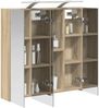 vidaXL Badezimmerspiegelschrank Sonoma-Eiche 70 x 14,5 x 70 cm 889097 Bild 3