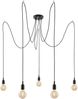 Paulmann No. 50389 Pendelleuchte Neordic Ketil 5-flammig E27 max. 20W Schwarz Bild 4