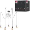 Paulmann No. 50389 Pendelleuchte Neordic Ketil 5-flammig E27 max. 20W Schwarz Bild 3
