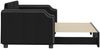 vidaXL Tagesbett Ausziehbar Schwarz 90x190 cm Stoff 3197646 Bild 4