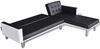 vidaXL Schlafsofa L-Form Kunstleder Schwarz 244328 Bild 4