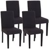 MCW Esszimmerstuhl Littau-s-4 (Set, 4 St), 4er-Set, Rutschfest durch Kunststoffuntersatz, Komfortable Polsterung Bild 5