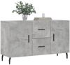 vidaXL Sideboard Betongrau 100x36x60 cm Holzwerkstoff 828192 Bild 3