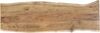Sitzbank Baumkante 140 cm natur massiv Akazie silber 62088217 Bild 4