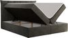 Boxspringbett, Polsterbett mit Bettkasten - PREMIUM-10 - 140x200cm - Dunkelgrau Velours - H4 Bild 4