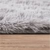 Paco Home Hochflor-Teppich Silky 591, rund, Höhe: 37 mm, Uni Farben, besonders weich und kuschelig Bild 3