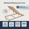 Madera Lattenrost für Bettkastenfunktion – 7-Zonen, 28 Federleisten, Birkenschichtholz, Größe: 100 x 220 cm, Seite der Öffnung: Öffnung Vorn Bild 2