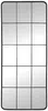 Vente-unique - SCIARA Spiegel Metall Schwarz - B 3 cm x H 140 cm x L 60 cm Bild 2