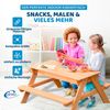 Coemo 2in1 Kindersitzgruppe +Sand-und Wasserspieltisch Kinder Picknicktisch Bild 5
