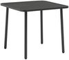 vidaXL 3-tlg. Bistro-Set Stahl Dunkelgrau 44261 Bild 2