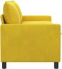 vidaXL Sofa Gelb 156 x 81 x 87,5 cm Samt 42028845 Bild 4