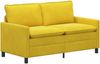 vidaXL Sofa Gelb 156 x 81 x 87,5 cm Samt 42028845 Bild 2