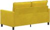 vidaXL Sofa Gelb 156 x 81 x 87,5 cm Samt 42028845 Bild 5