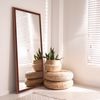 WANDStyle Wandspiegel H390 aus Massivholz in Braun 56 x 66 cm im Stil Landhaus Bild 5