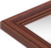 WANDStyle Wandspiegel H390 aus Massivholz in Braun 56 x 66 cm im Stil Landhaus Bild 4
