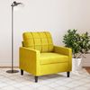 vidaXL Sessel Gelb 60 cm Samt 4007610 Bild 3
