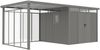 Metall Gerätehaus Style 7,56 m² Spar-Set-5 Alu Grau Bild 5