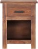 vidaXL Nachttisch 40×30×50 cm Massivholz [247720] Bild 2