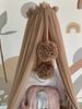 Baby Fancyroom Betthimmel Betthimmel aus 12 Meter Tüll aus 1. Klasse für Kinderbett Gitterbett, Himmel für Babybett Kinderbett Bild 2