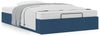 vidaXL Ottoman-Bett ohne Matratze Blau 120x190 cm Stoff 3310867 Bild 4