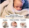 Babydecke Babydecke Musselin Kuscheldecke Puckdecke Baby & Neugeborene, Nordic Coast Company, Sommerdecke, Puck-u. Stilltuch, Einschlagdecke, Baumwolle atmungsaktiv Bild 4
