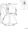 Sessel LOVELOCK Samtstoff Smaragdgrün Bild 2