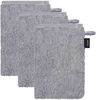 JOOP! Waschlappen, 3er Pack - Waschhandschuh, Doubleface, Walkfrottier Hellgrau 16x22cm Bild 1