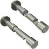Gardinenstangen-Set Prestige Sitra 160 cm, 2-läufig (ohne Ringe), 20 mm Ø Edelstahl-Optik Bild 5