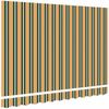 vidaXL Markisenersatzstoff Grün und Gelb 3 x 2,5 m Polyester 42000642 Bild 4