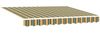 vidaXL Markisenersatzstoff Grün und Gelb 3 x 2,5 m Polyester 42000642 Bild 2