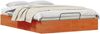 vidaXL Ottoman Bettgestell mit Stauraum Wachsbraun 150 x 200 cm 3418791 Bild 2