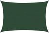 vidaXL Sonnensegel 160 g/m² Dunkelgrün 4x5 m HDPE 311463 Bild 2